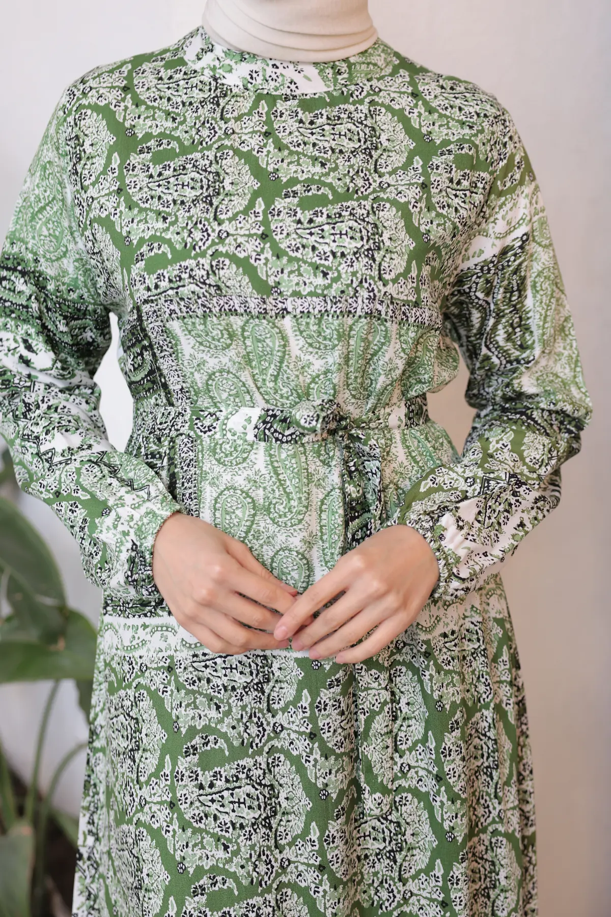 New Floral Dress-detail