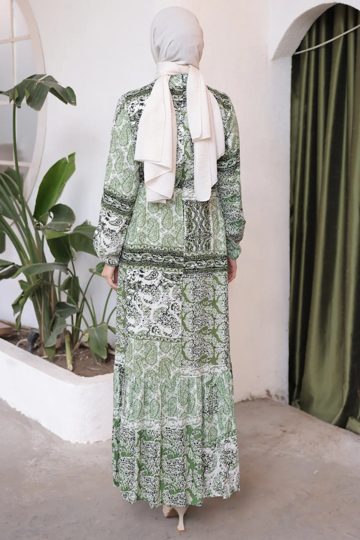 New Floral Dress-detail