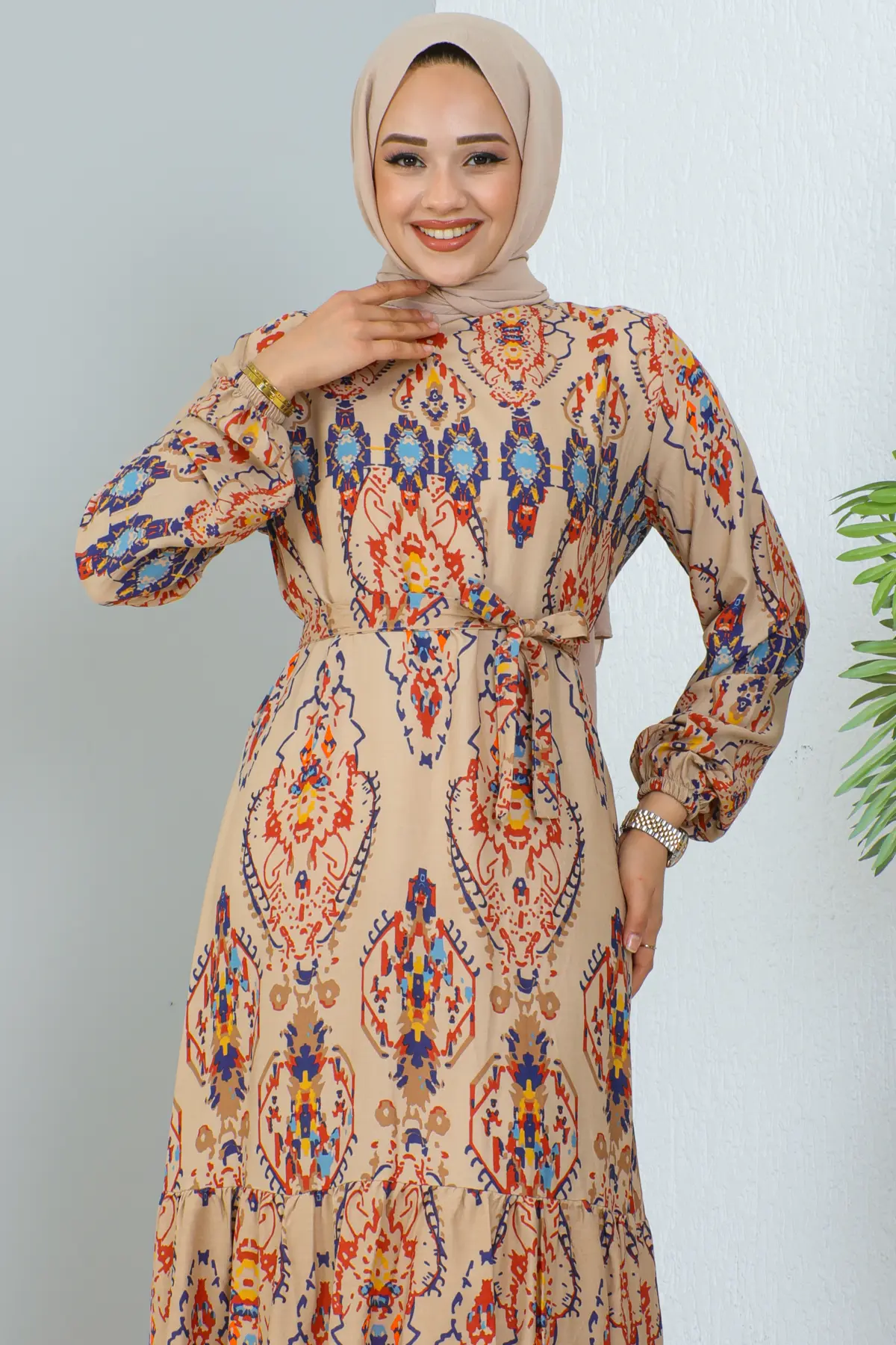 New Floral Dress-detail