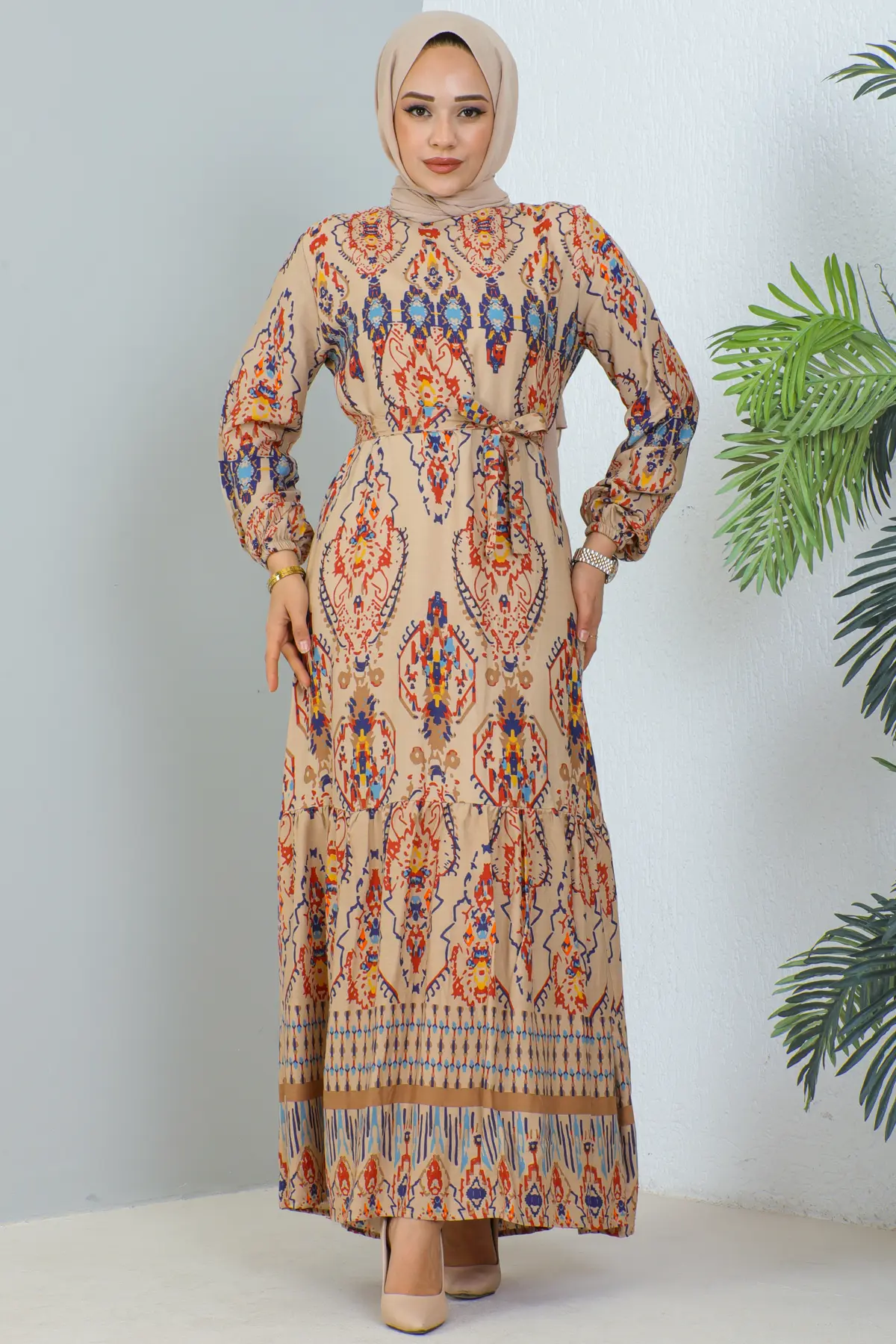 New Floral Dress-detail