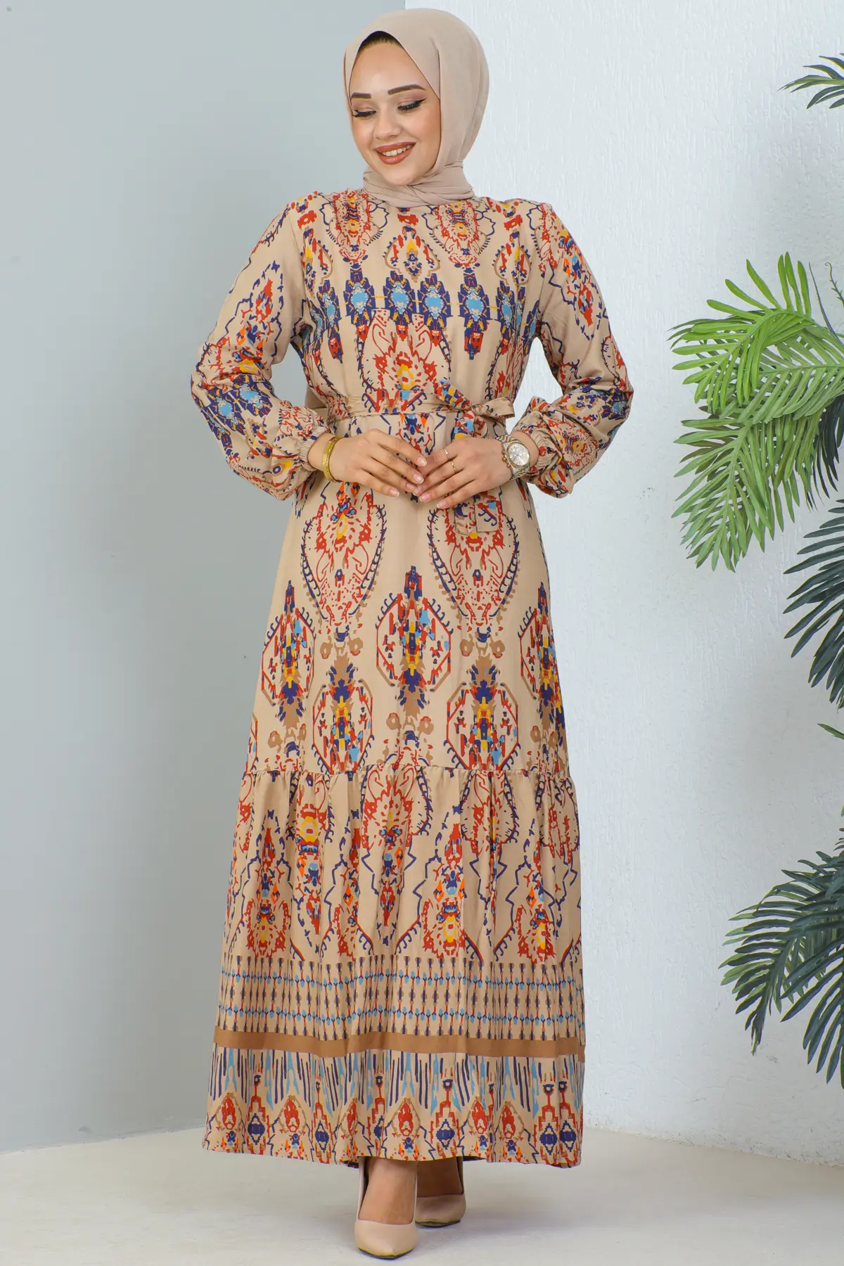 New Floral Dress-detail