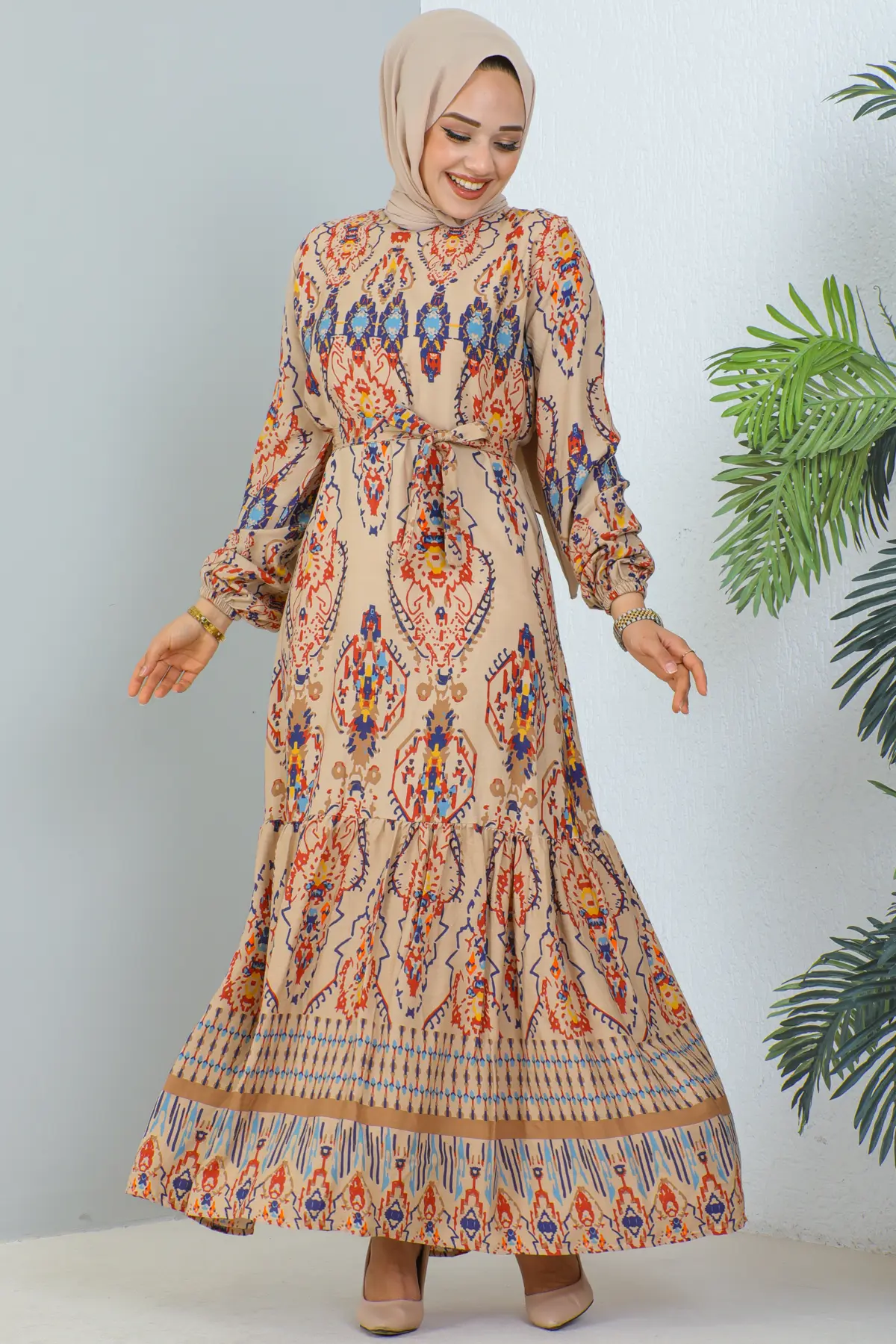 New Floral Dress-detail