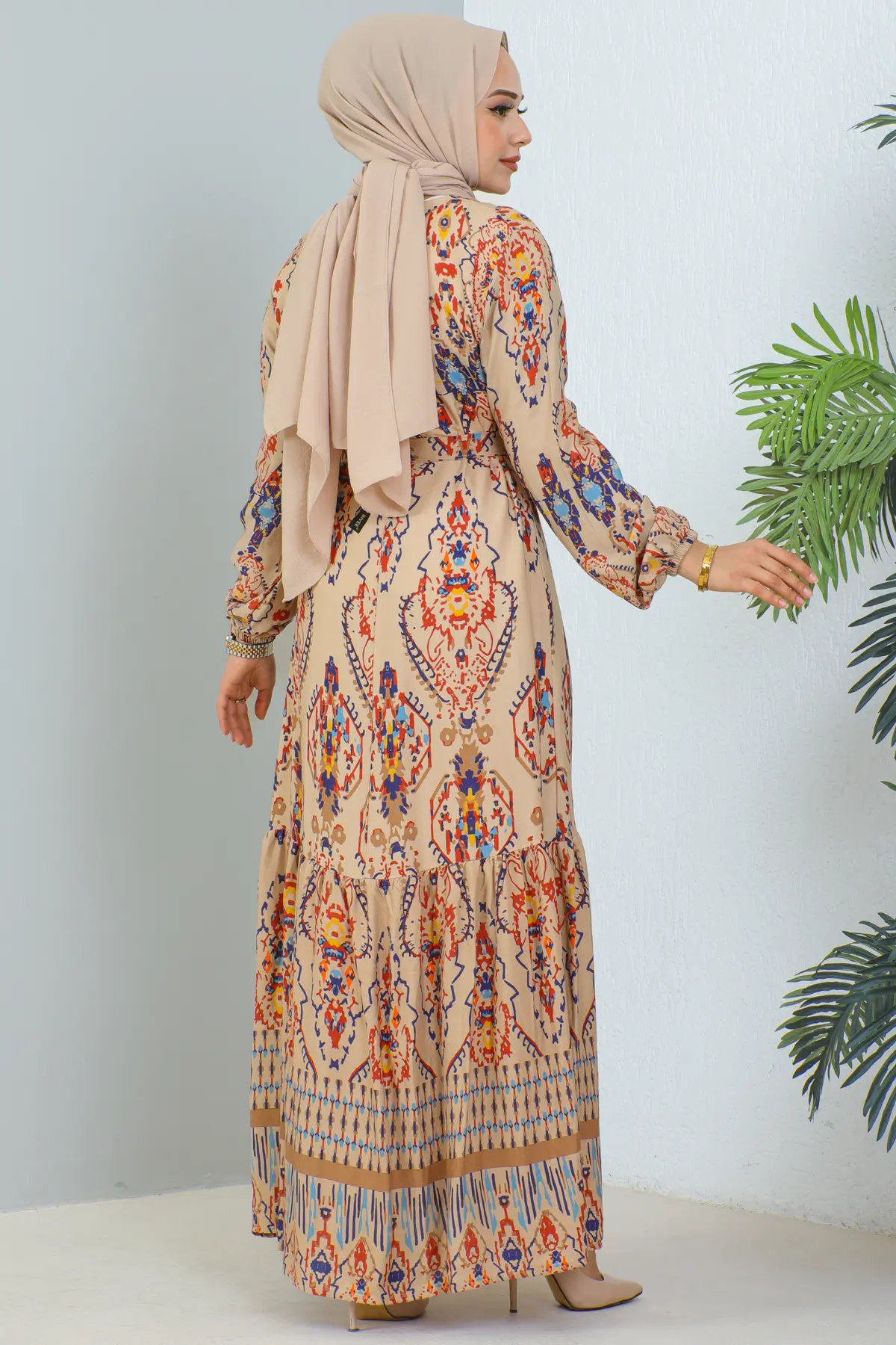 New Floral Dress-detail