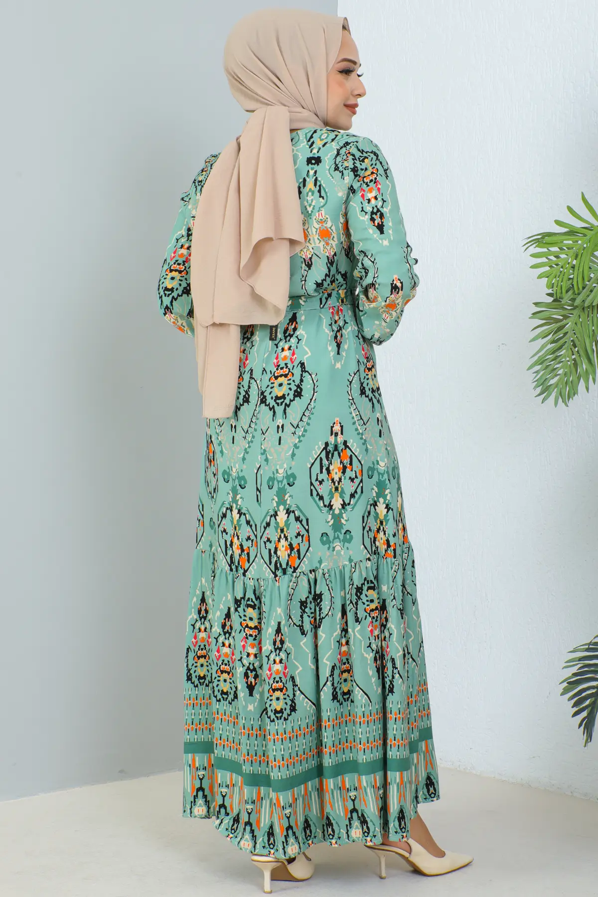 New Floral Dress-detail