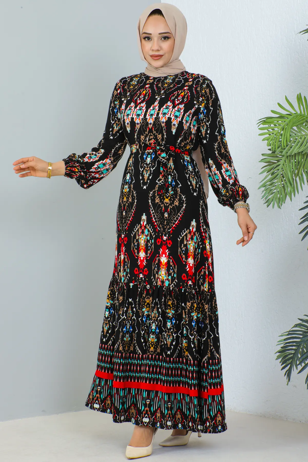 New Floral Dress-detail