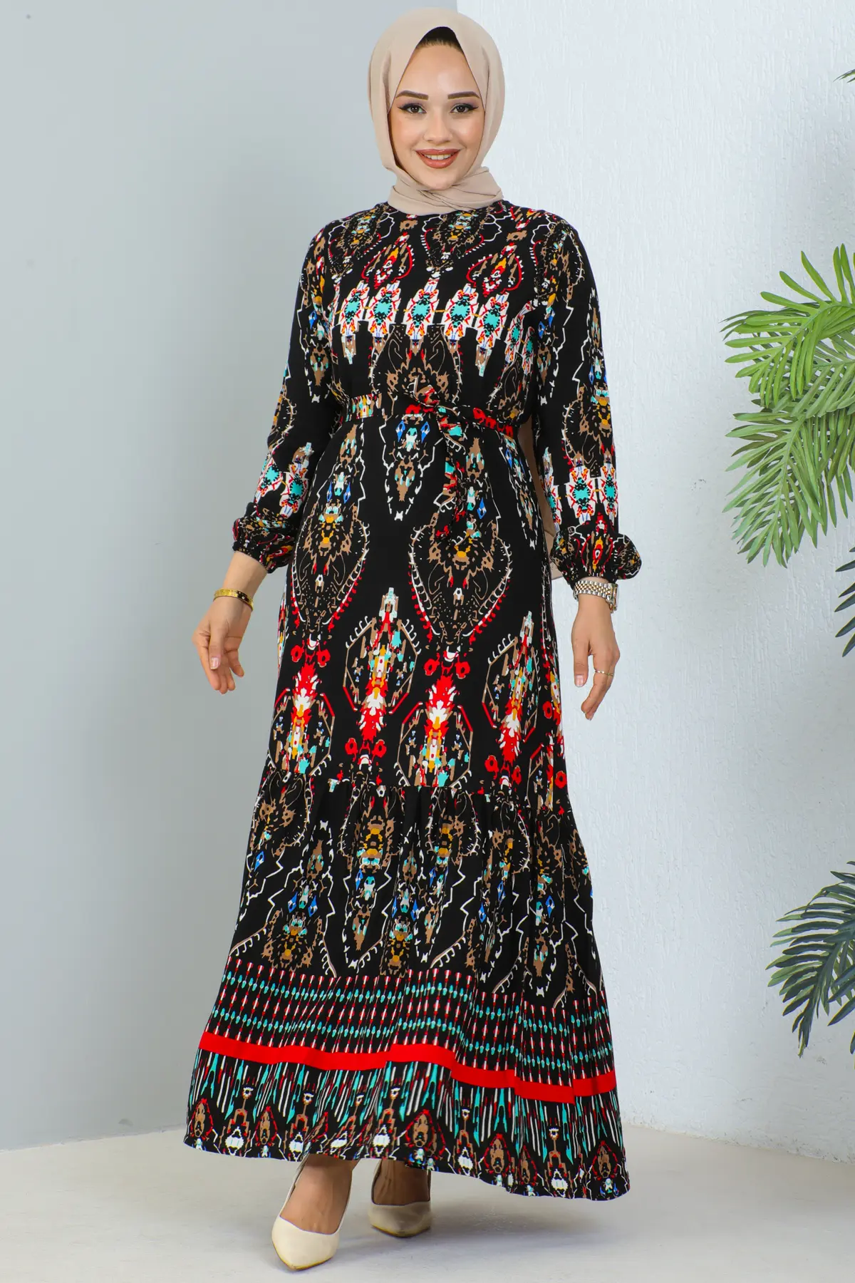 New Floral Dress-detail