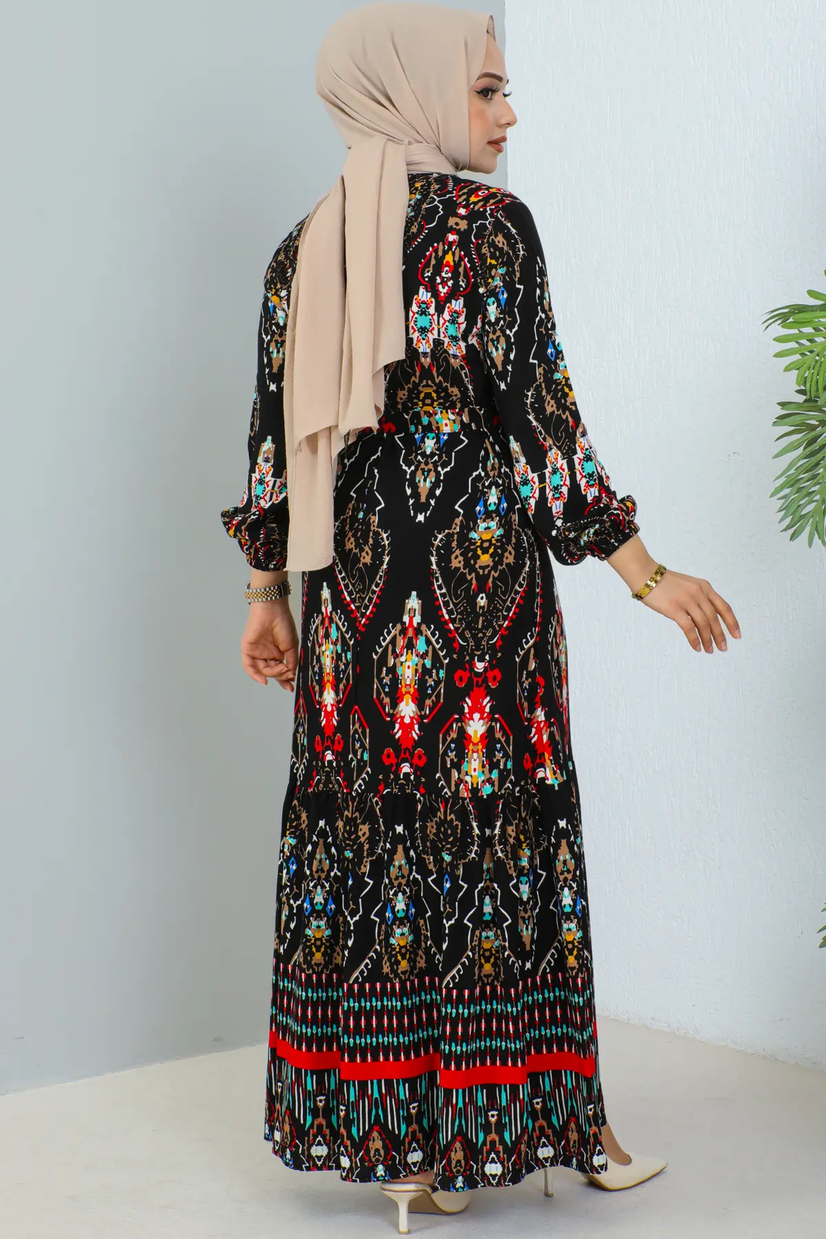 New Floral Dress-detail