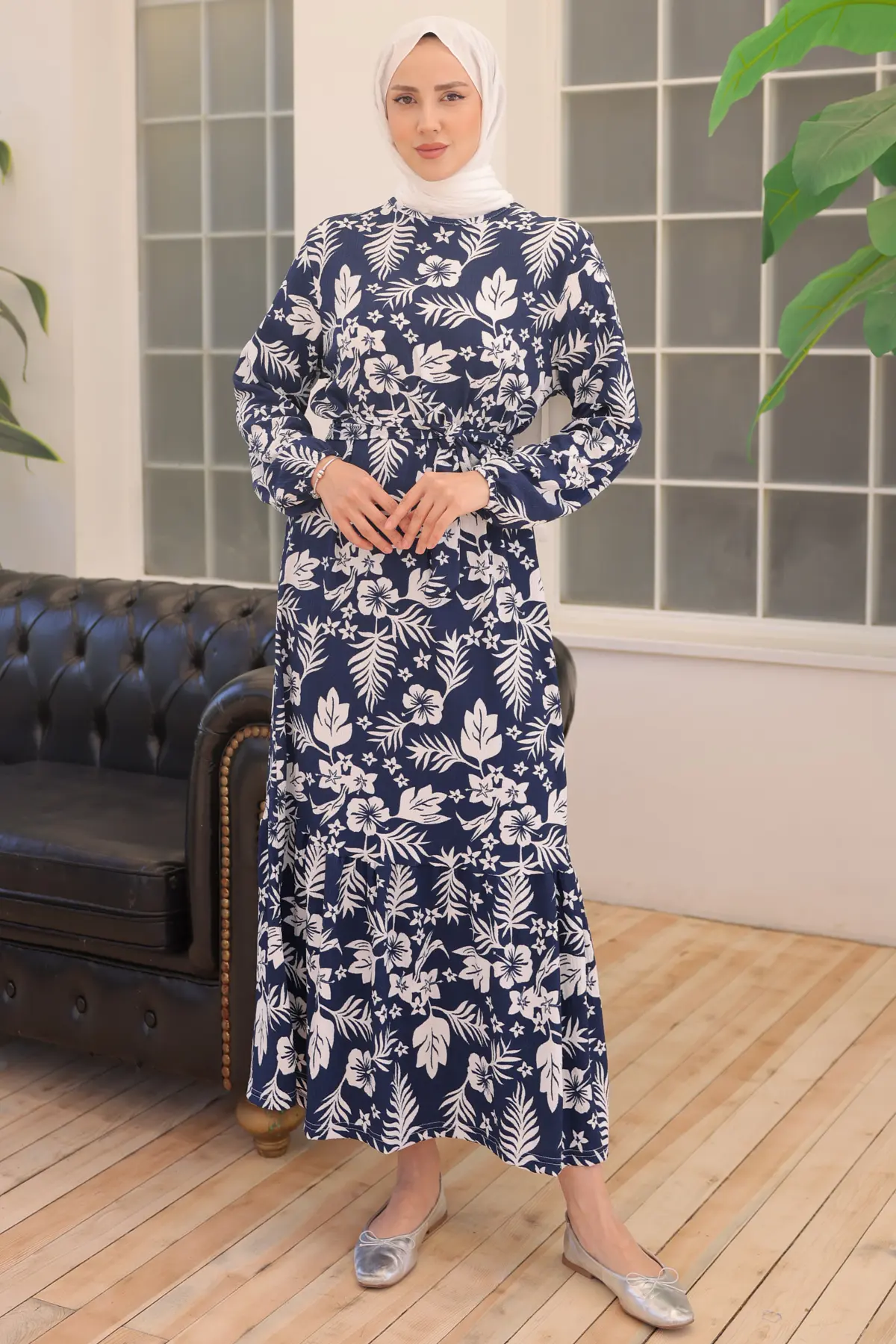 New Floral Dress-detail