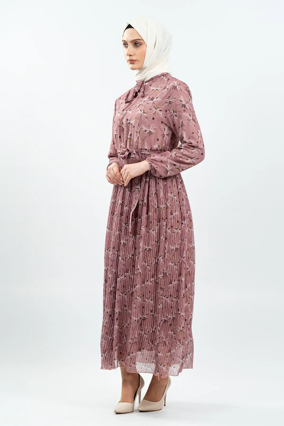 New Floral Dress-detail