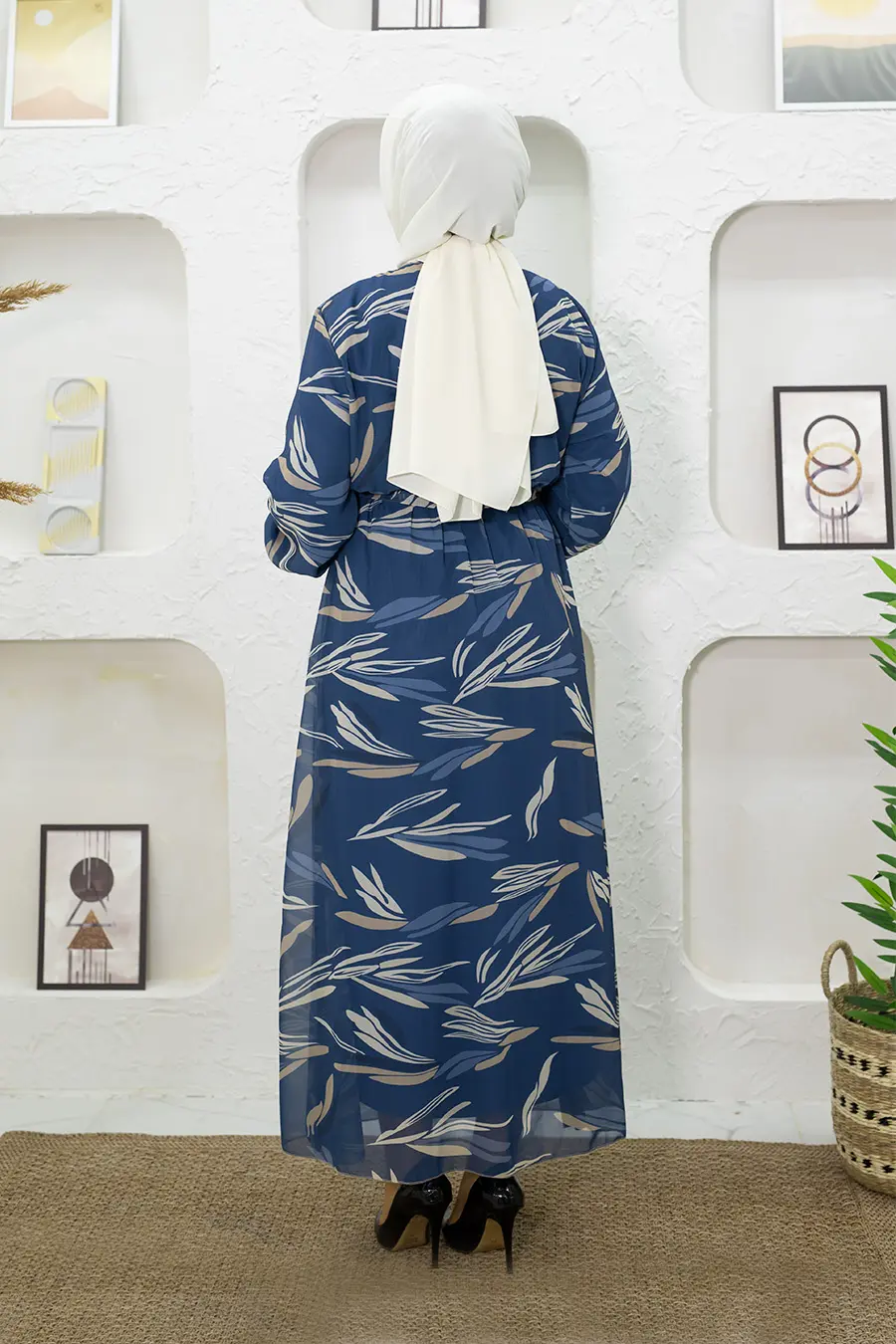 New Floral Dress-detail