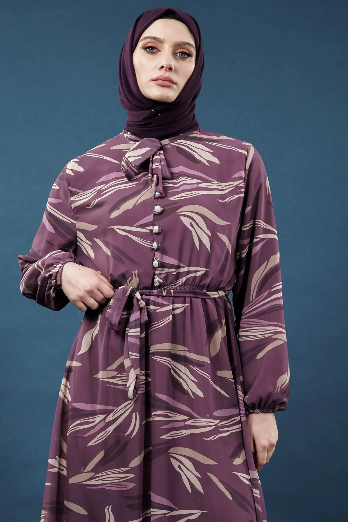 New Floral Dress-detail
