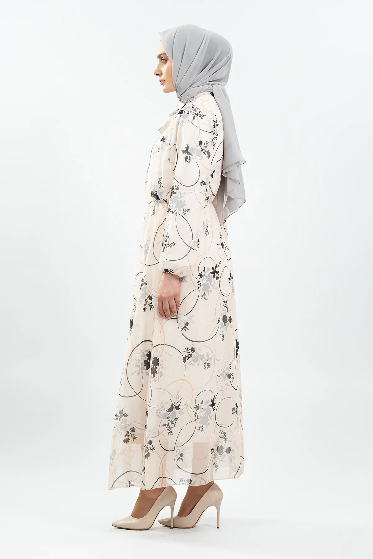 New Floral Dress-detail