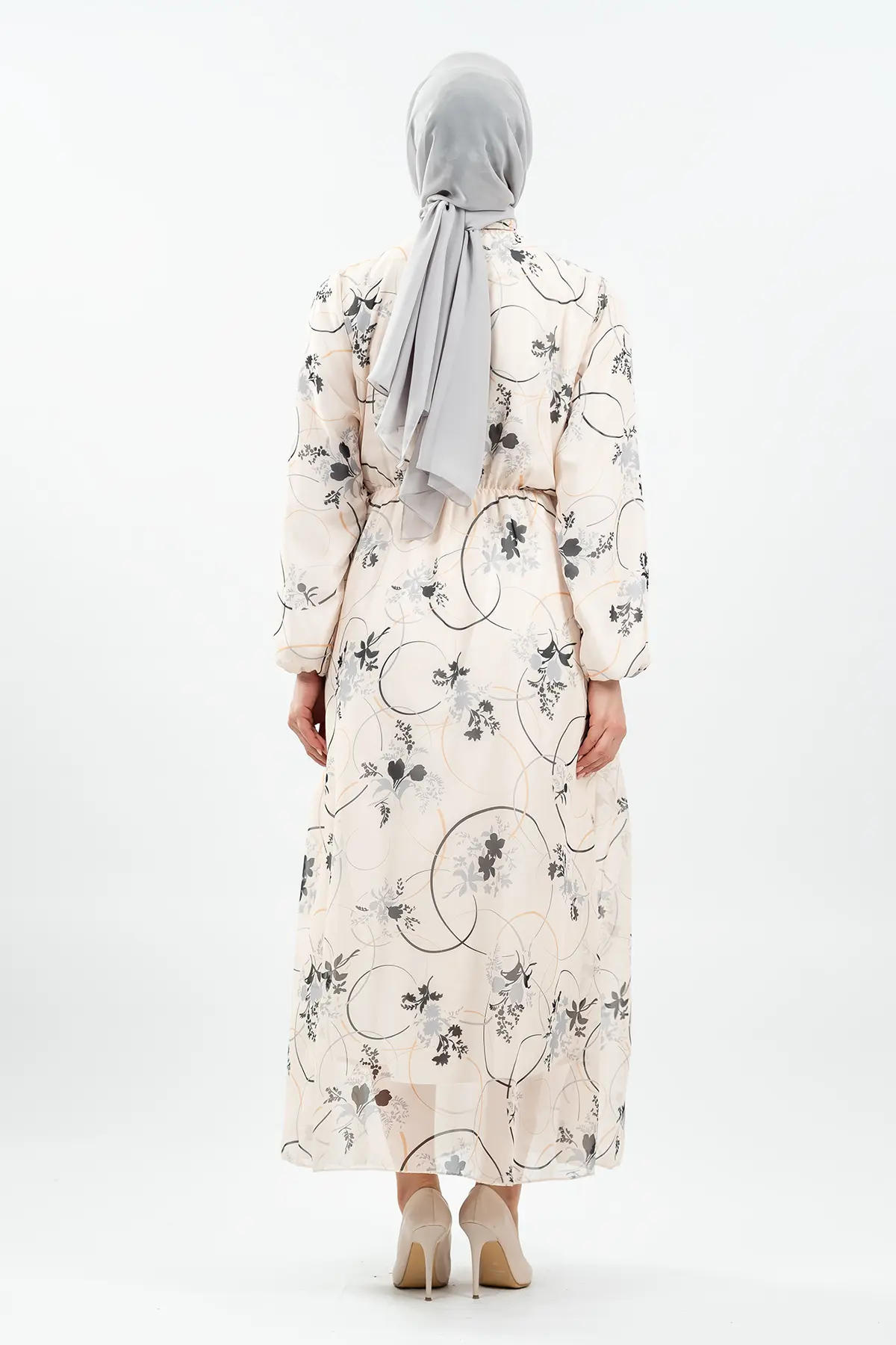 New Floral Dress-detail