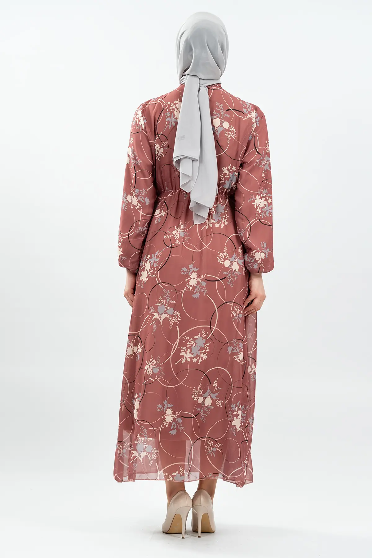 New Floral Dress-detail