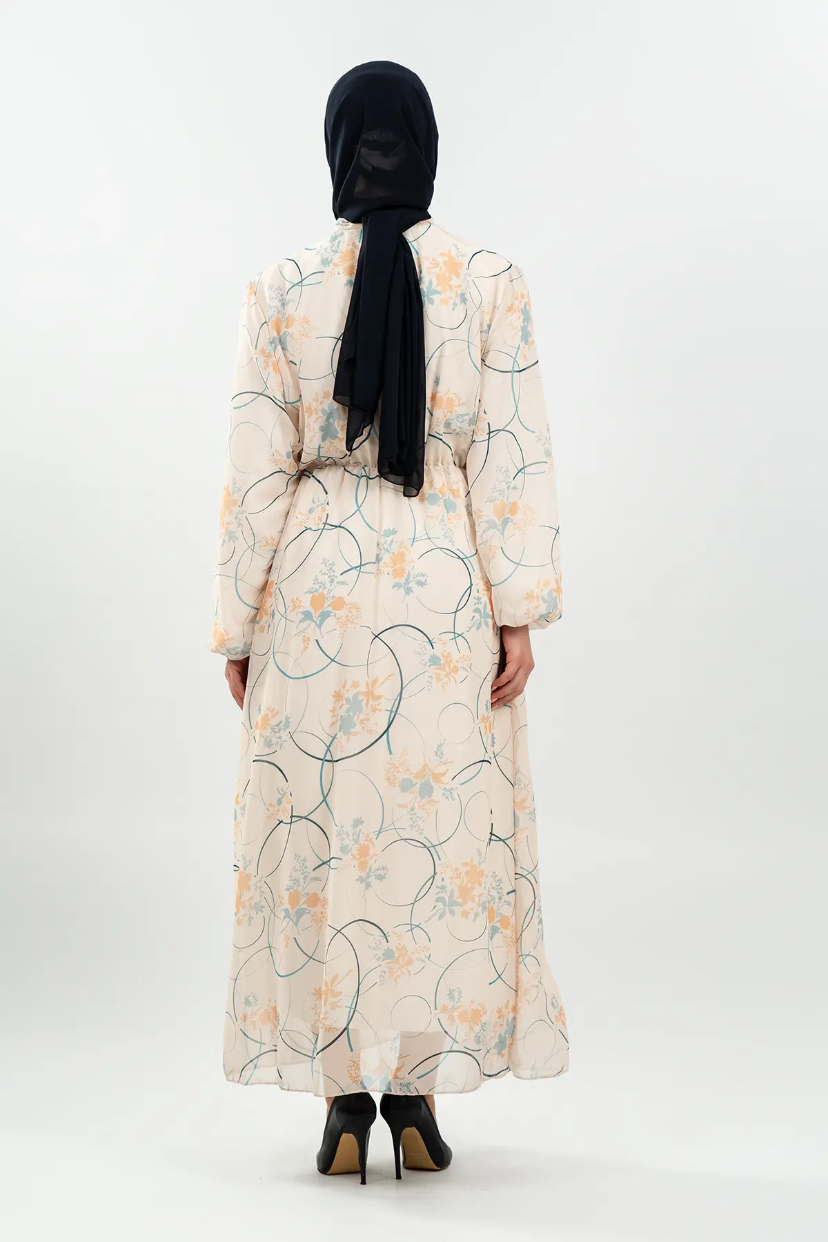 New Floral Dress-detail