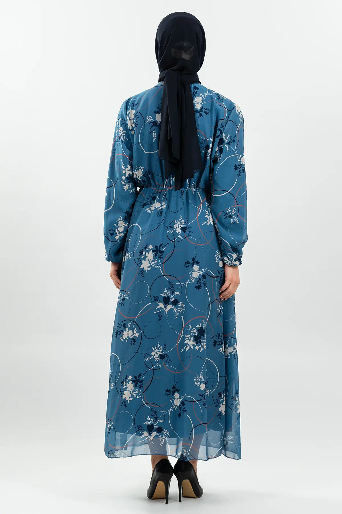 New Floral Dress-detail