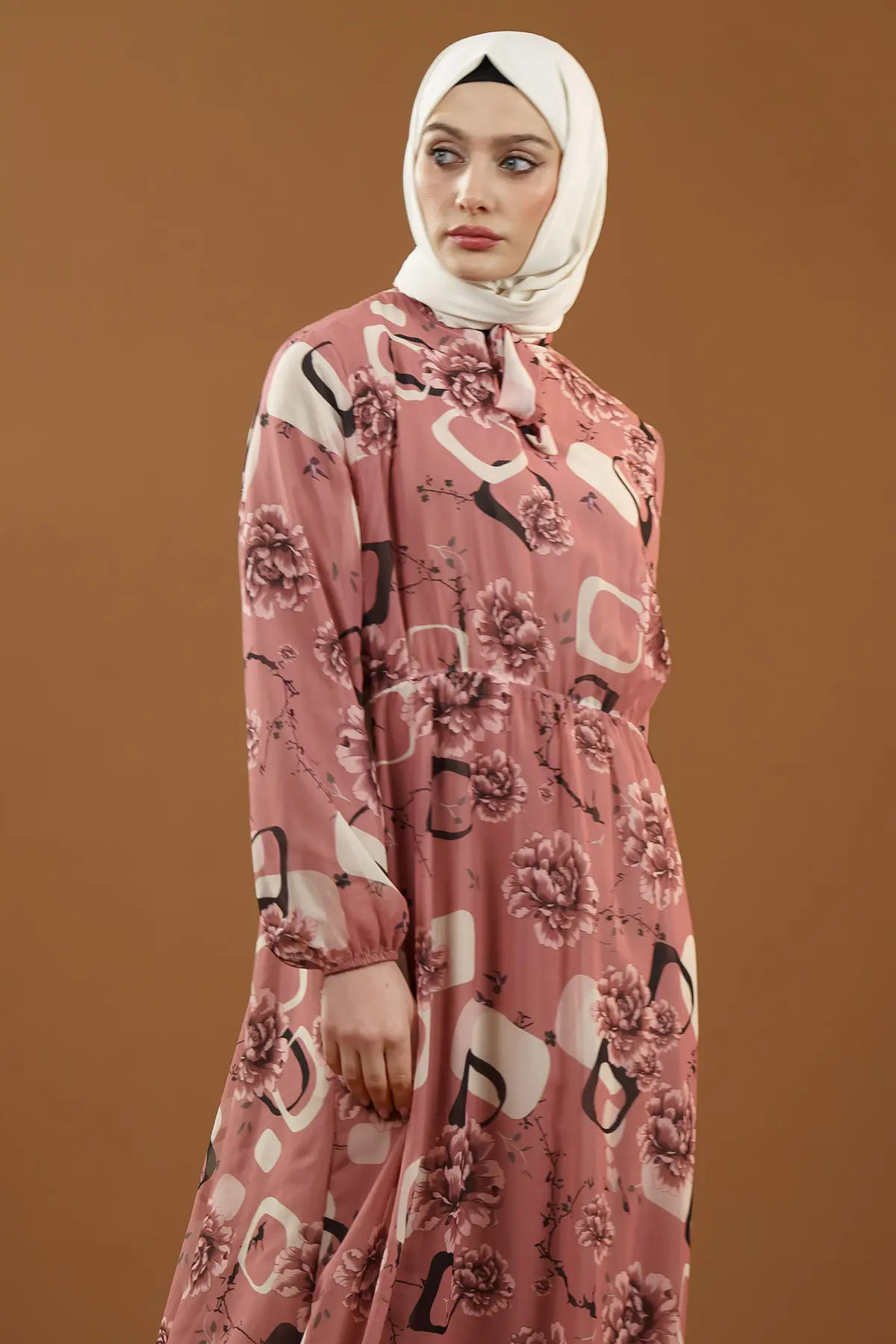 New Floral Dress-detail