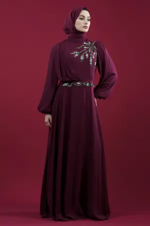 New Fushia Evening Dress