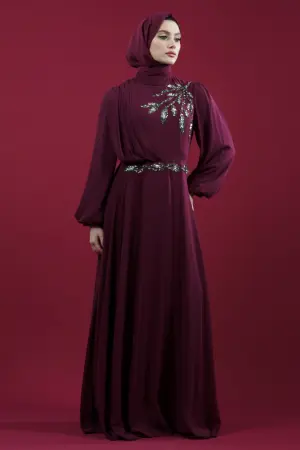 New Fushia Evening Dress