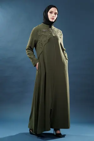 New Khaki Abaya