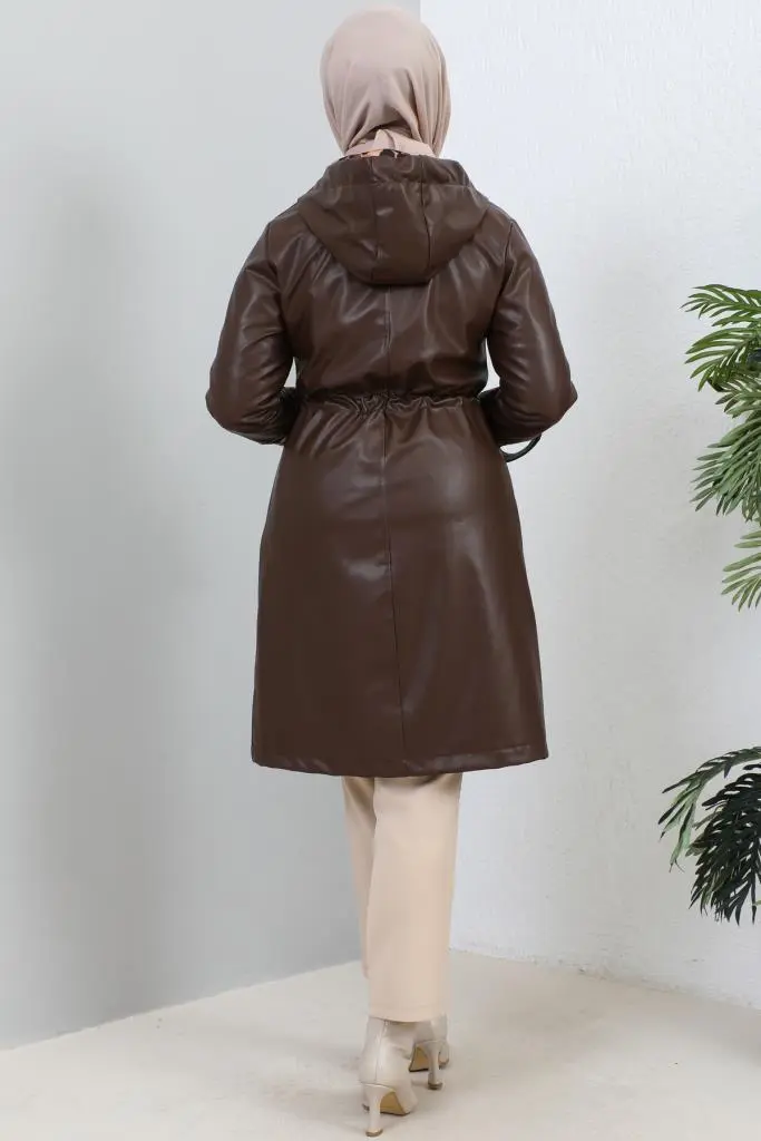 New Leather Coat-detail