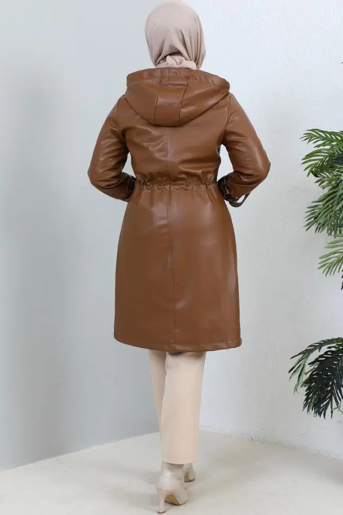 New Leather Coat-detail