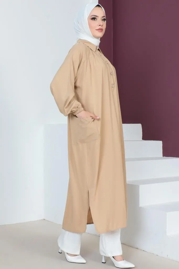 New Long Modest Tunic-detail