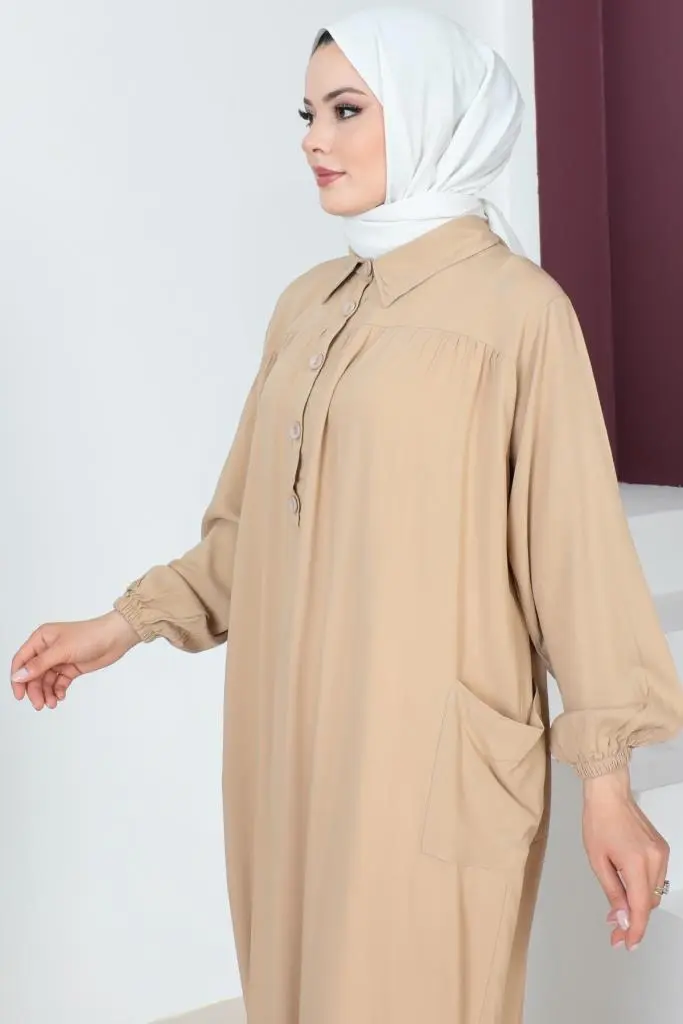 New Long Modest Tunic-detail