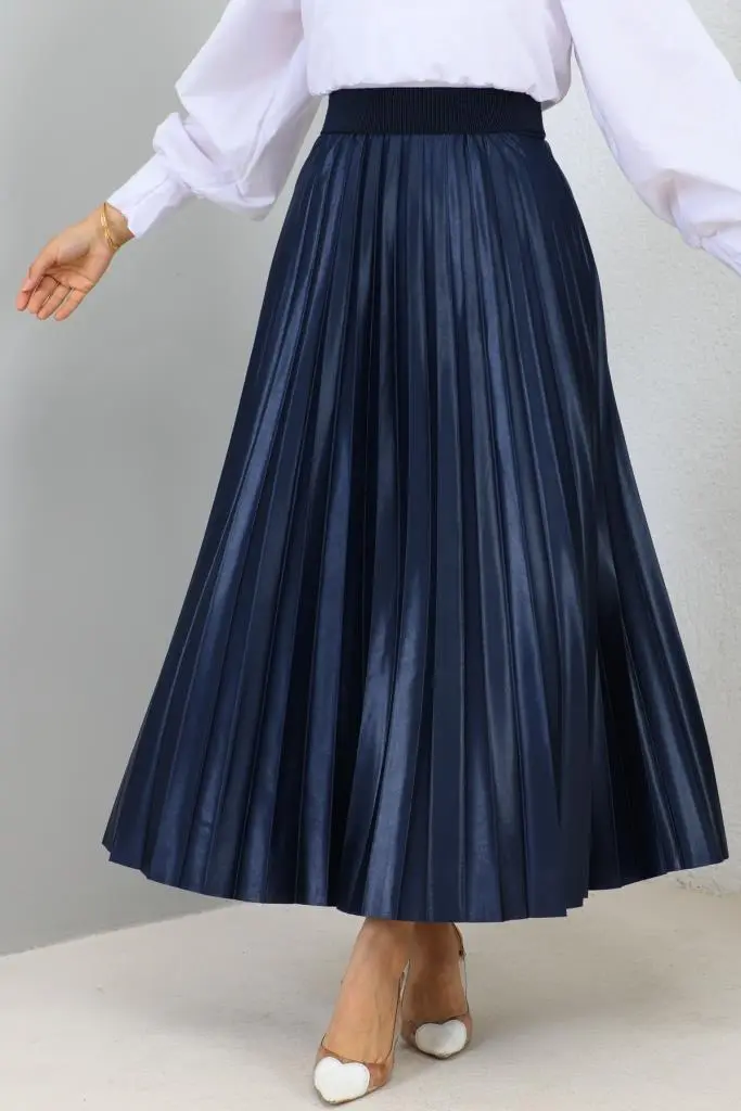 New Pleated Skirt-detail