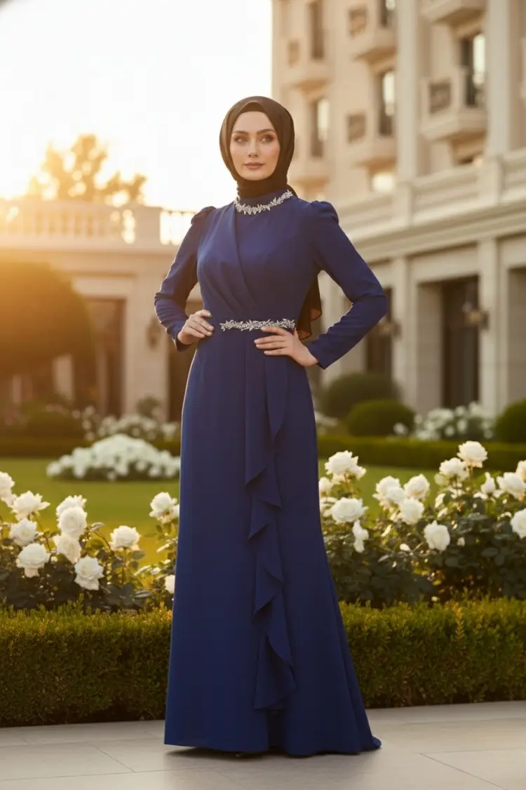 New Season Evening Dress-detail