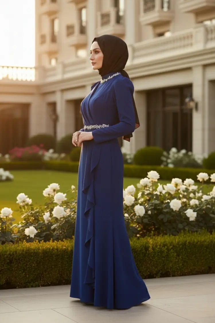 New Season Evening Dress-detail