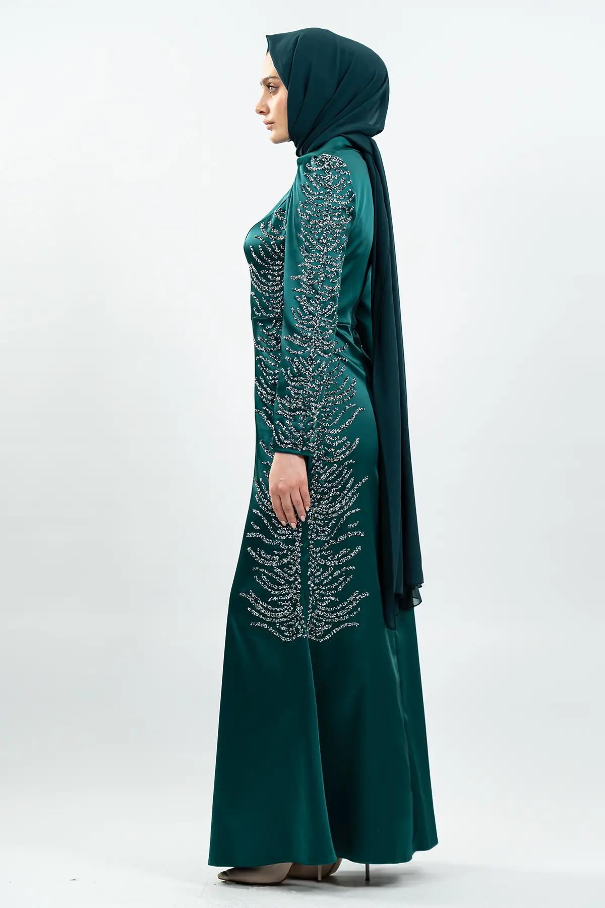 New Season Evening Dress-detail