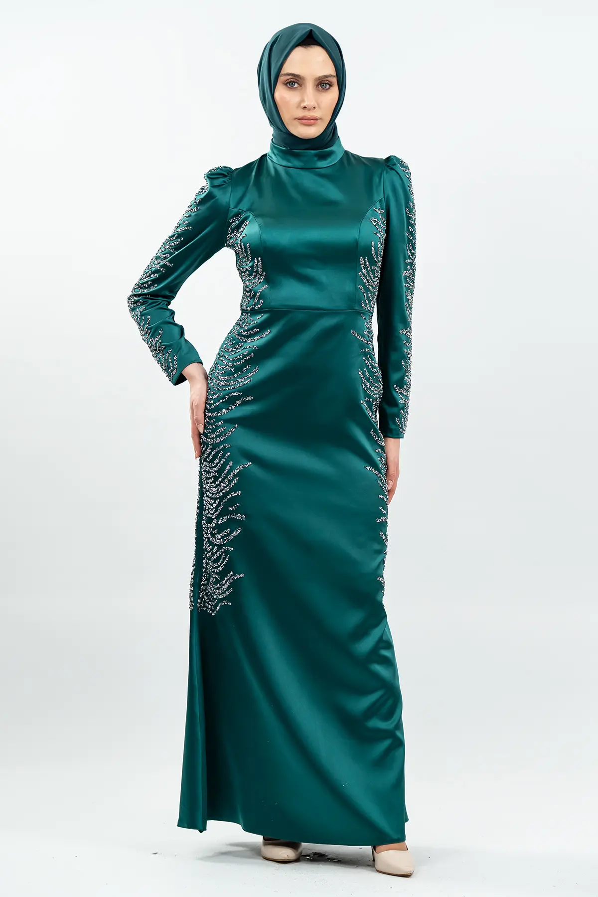 New Season Evening Dress-detail