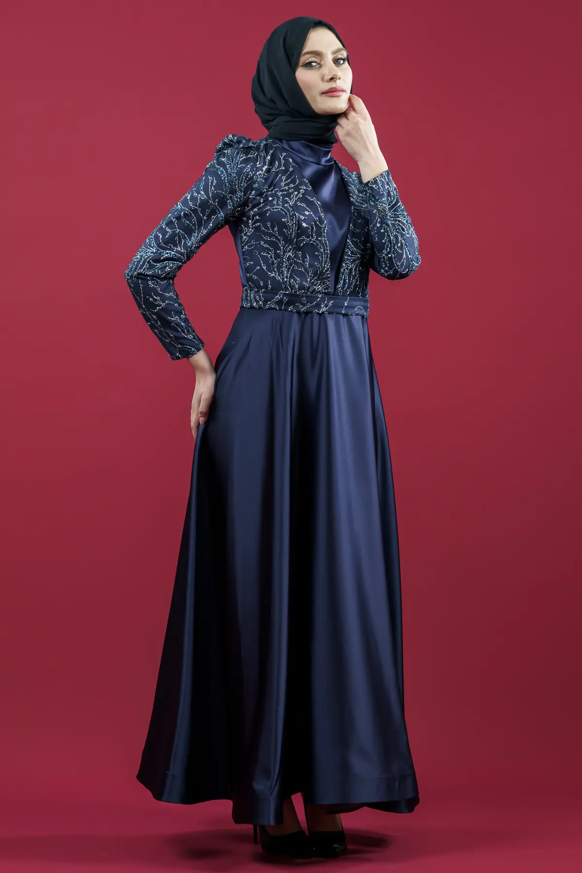 New Season Evening Dress-detail