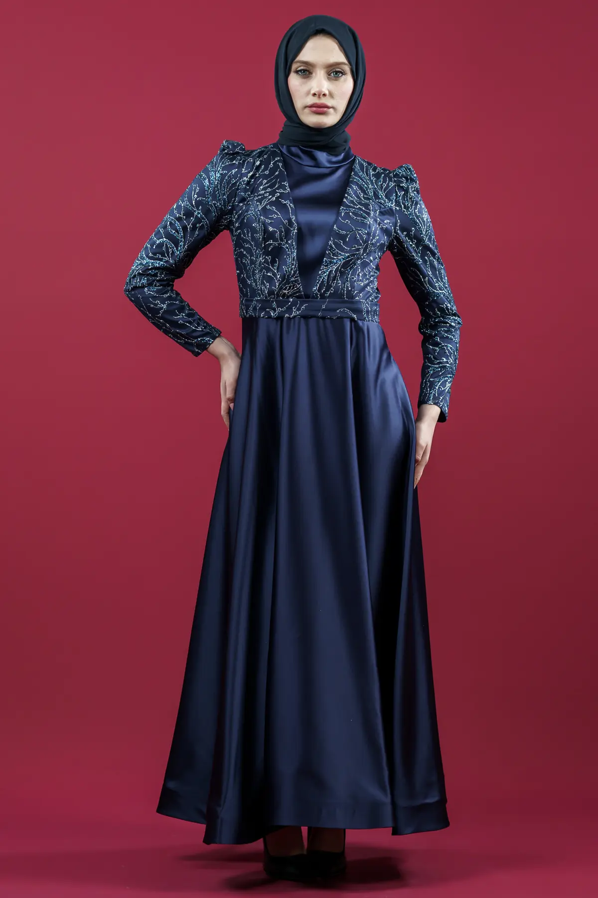 New Season Evening Dress-detail