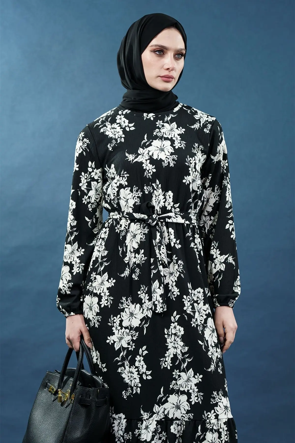 New Season Floral Dress-detail