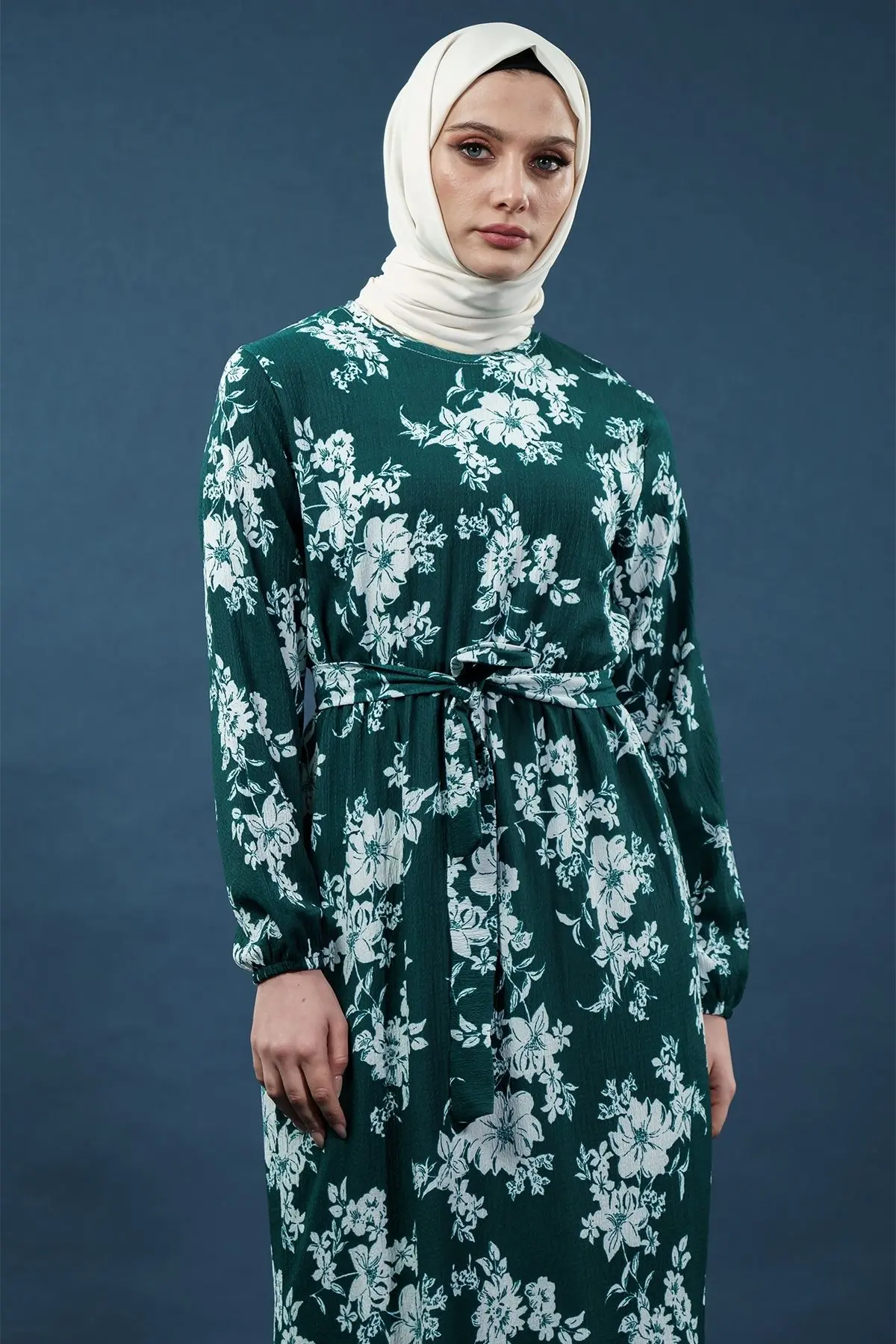 New Season Floral Dress-detail