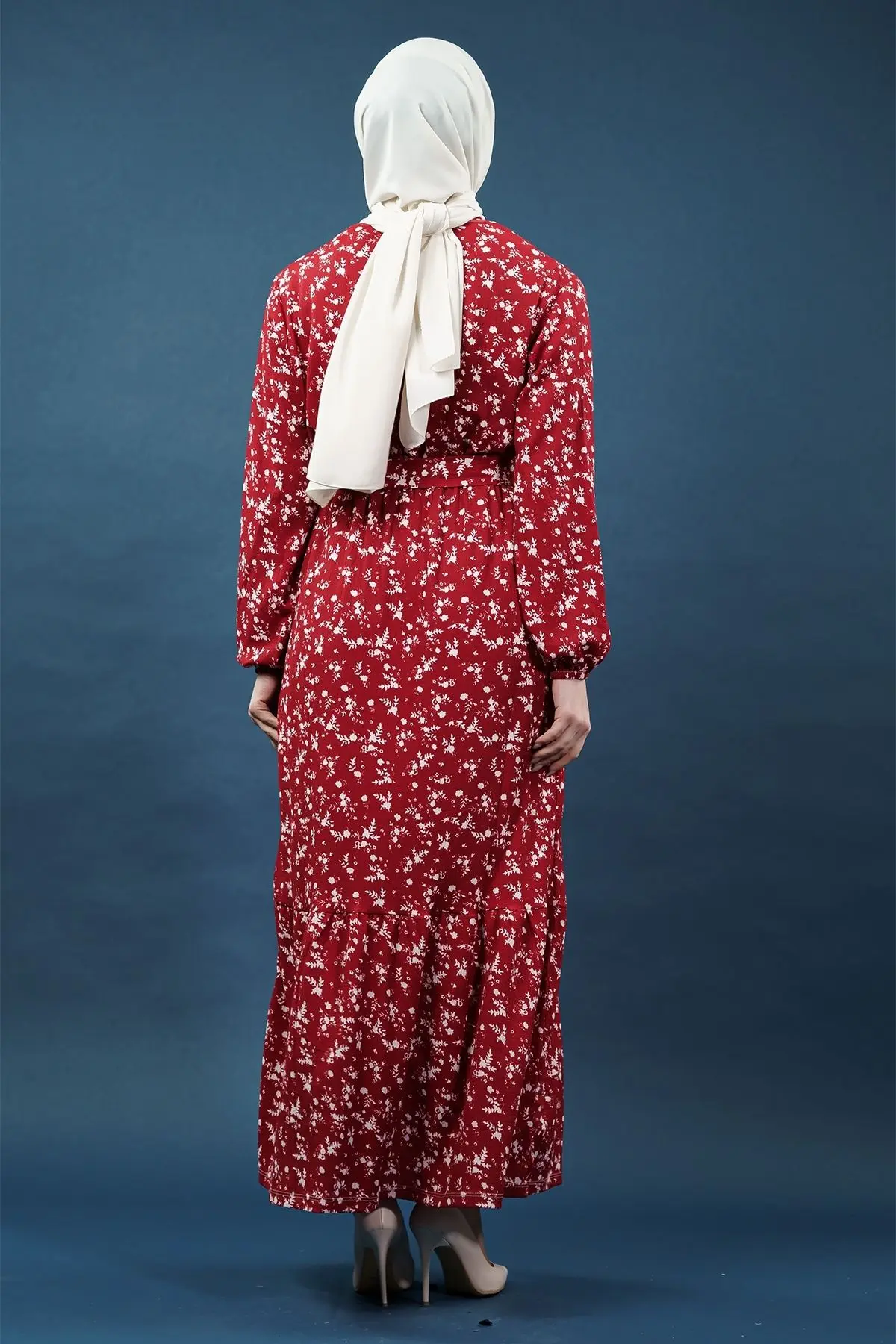 New Season Floral Dress-detail