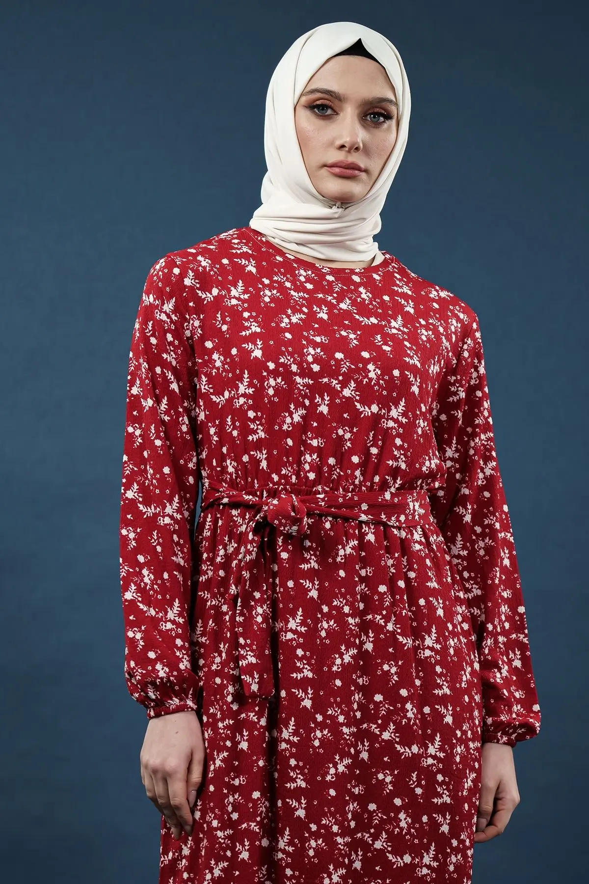 New Season Floral Dress-detail