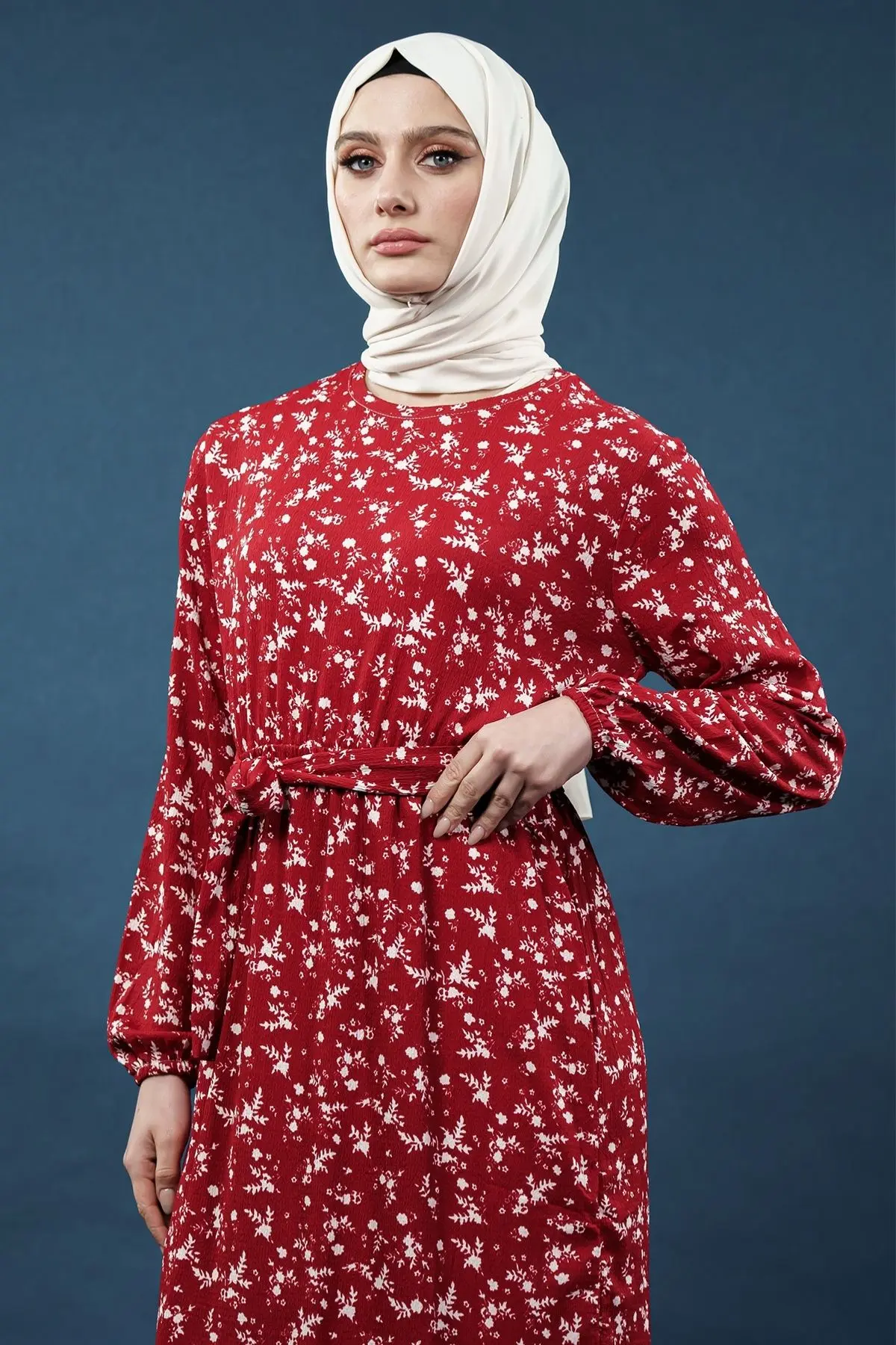 New Season Floral Dress-detail