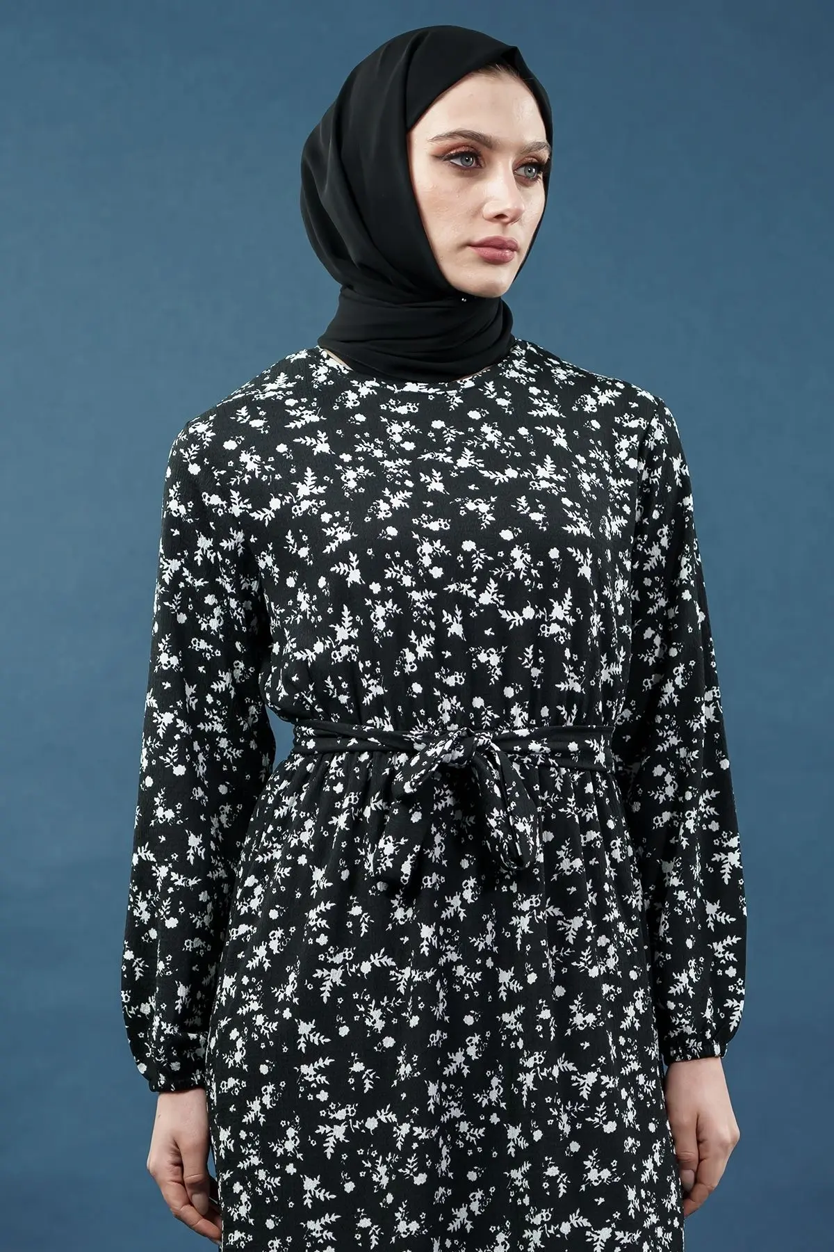 New Season Floral Dress-detail