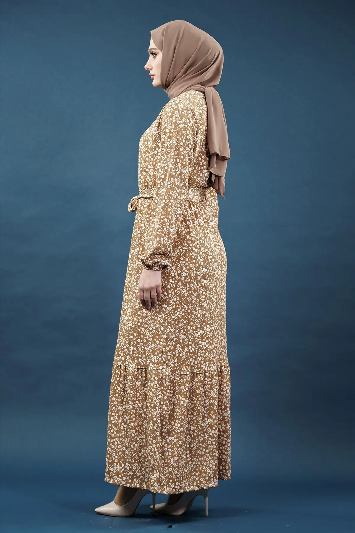 New Season Floral Dress-detail