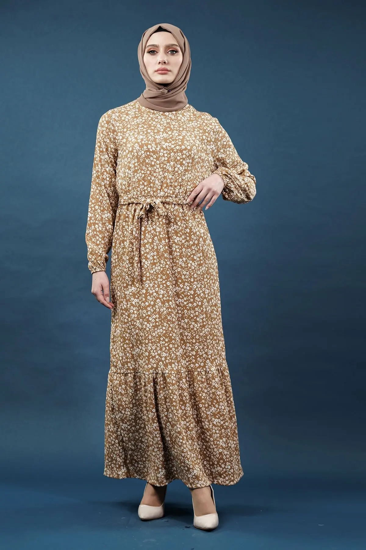 New Season Floral Dress-detail