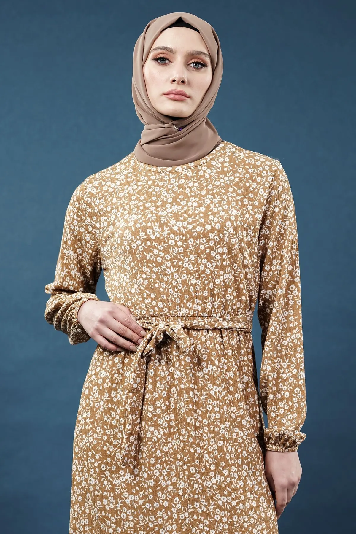 New Season Floral Dress-detail