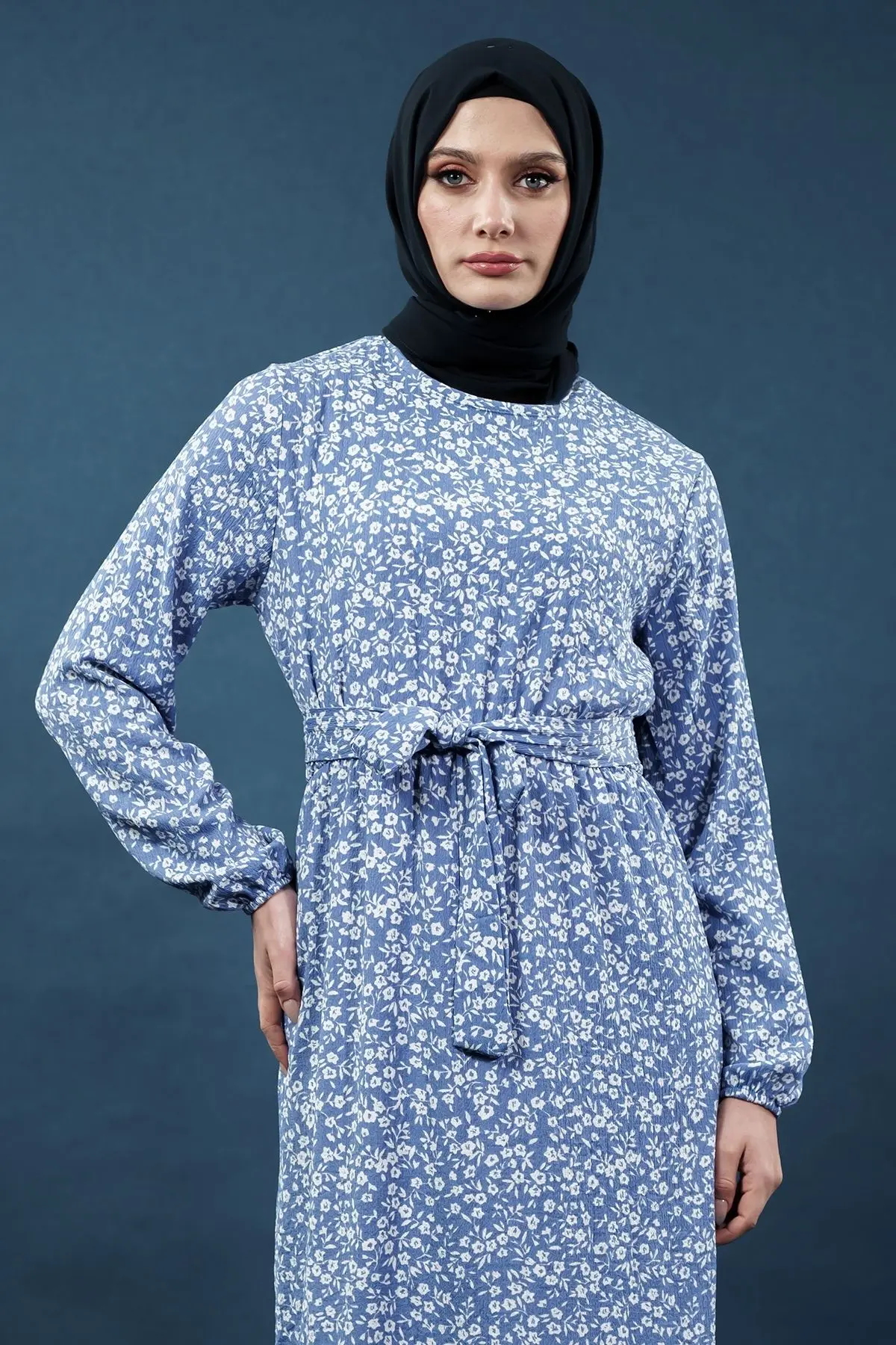 New Season Floral Dress-detail