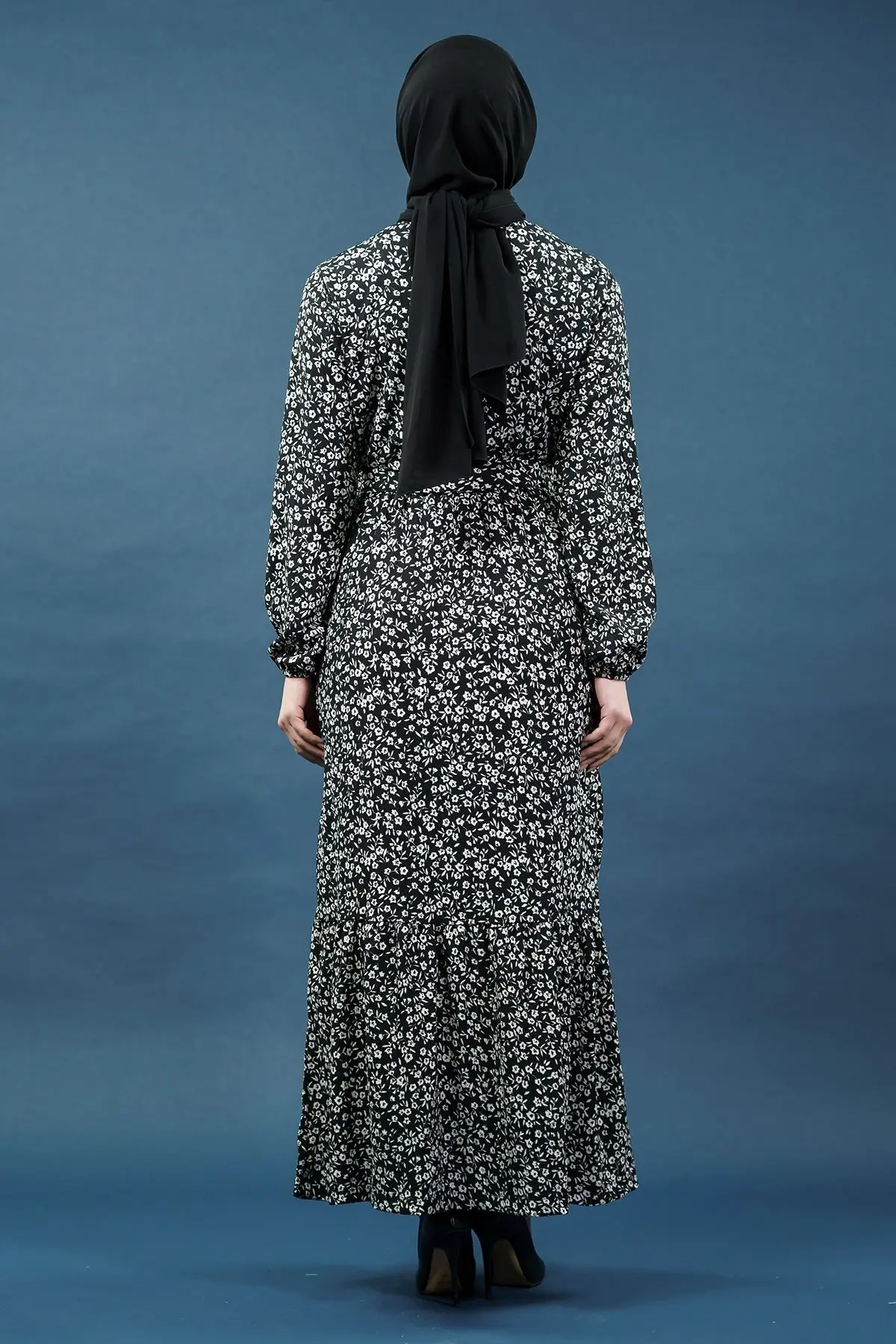 New Season Floral Dress-detail