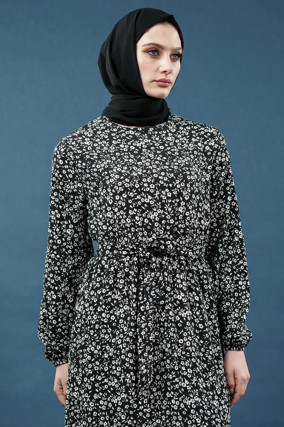 New Season Floral Dress-detail