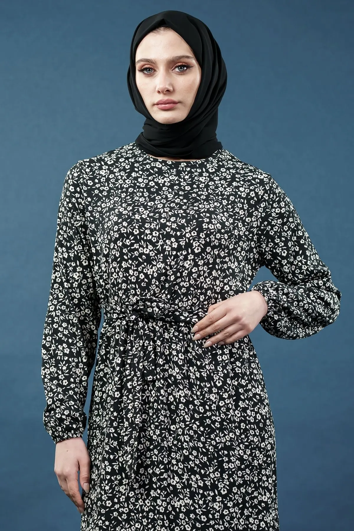 New Season Floral Dress-detail