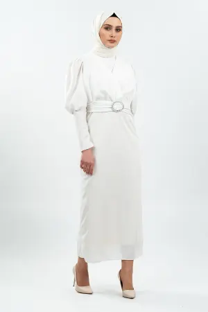 New Season Patterned Hijab Dress