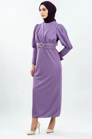 New Season Patterned Hijab Dress